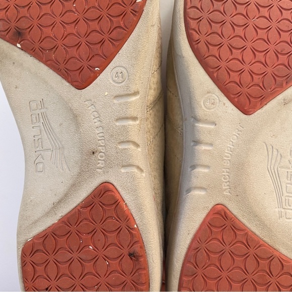 Dansko Cream Lace Up Sneakers - Picture 4 of 8